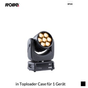 Robe Robin LEDBeam 150, RGBA, 2700K-8000K in Toploader Case für 1 Gerät, schwarz