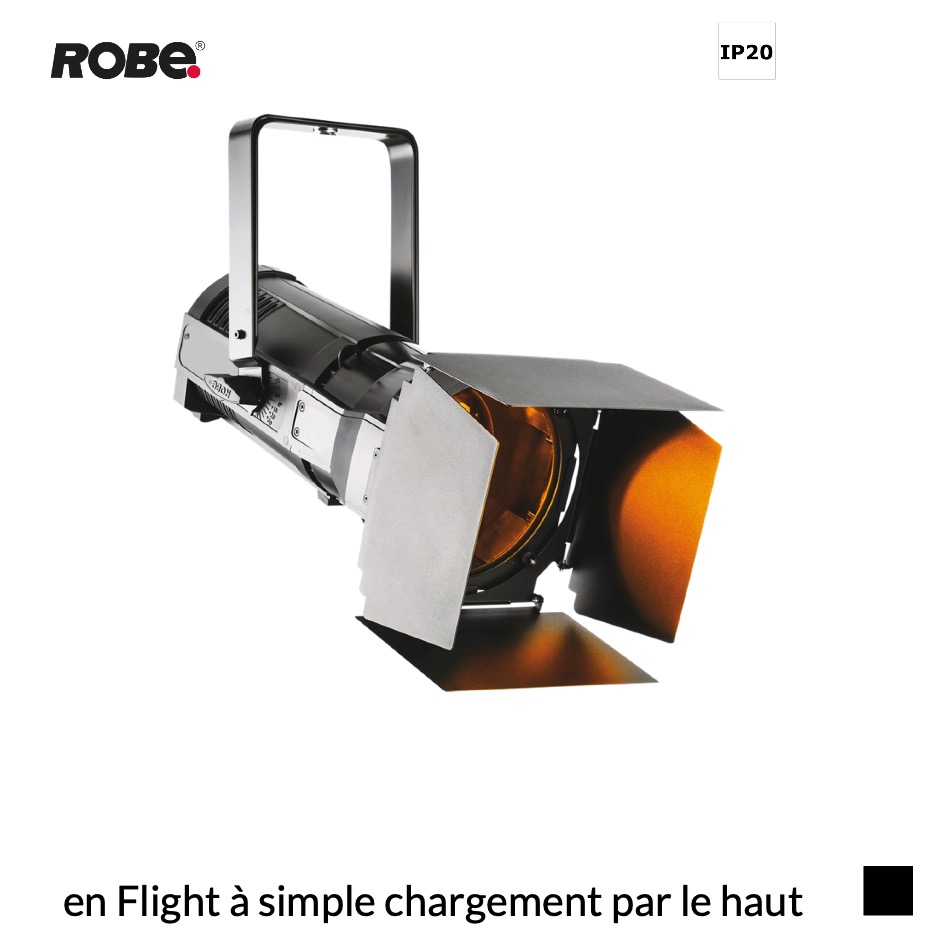 Robe Robin ParFect 150, RGBA, 2700K-8000K en Flight à simple chargement par le haut, noir