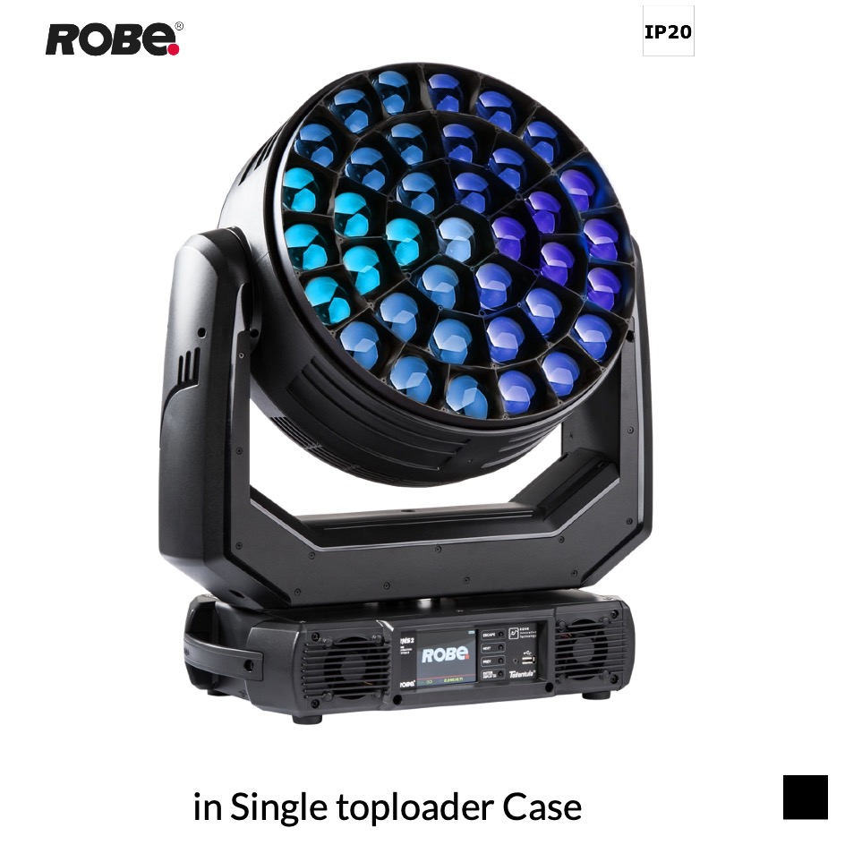 Robe Robin Tarrantula CRMX™ in Single toploader Case, black