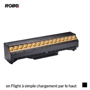 Robe Robin T32 CYC Slim CRMX™ EP, RGBLA, 2700K-8000K en Flight à simple chargement par le haut, noir
