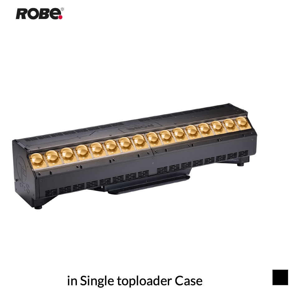 Robe Robin T32 CYC Slim CRMX™ EP, RGBLA, 2700K-8000K in Single toploader Case, black