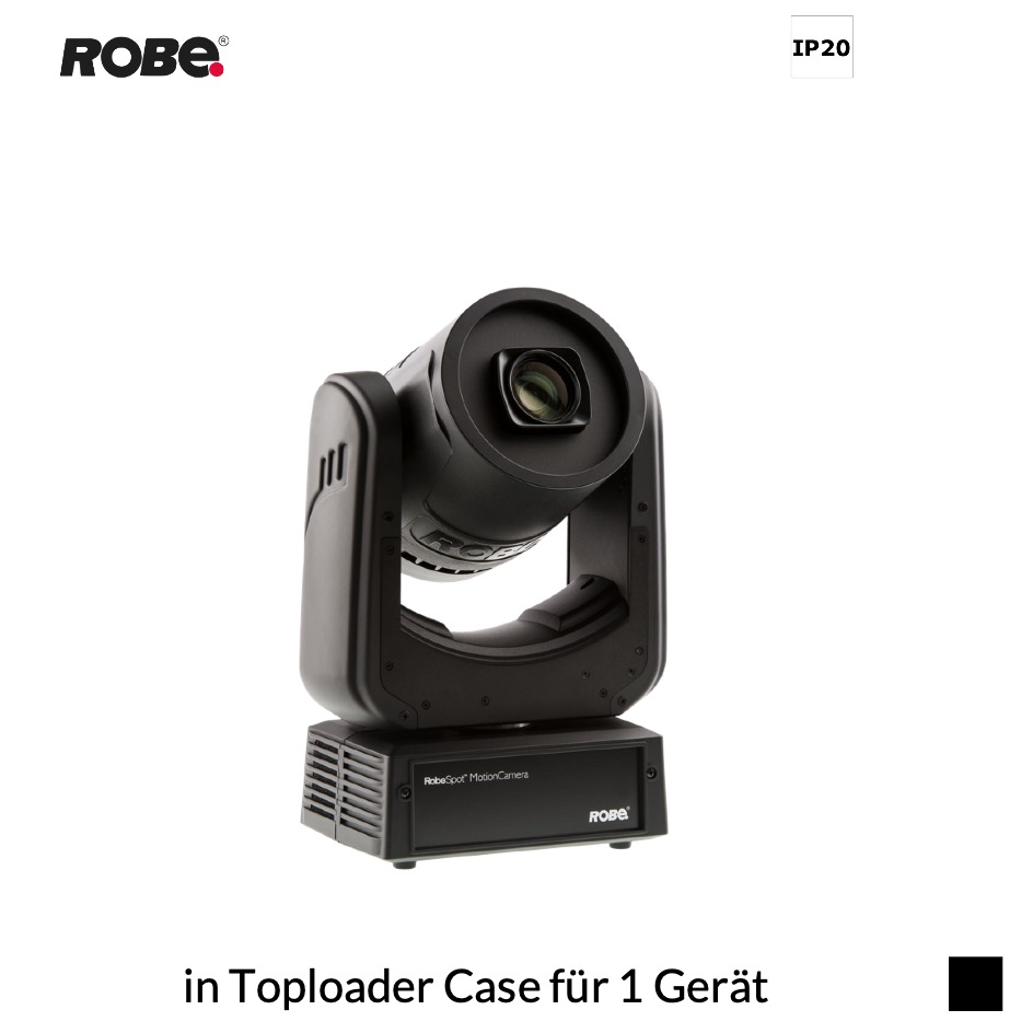 Robe RoboSpot MotionCamera in Toploader Case für 1 Gerät, schwarz