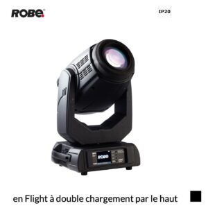 Robe Robin Pointe, 7000K en Flight à double chargement par le haut, noir