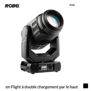 Robe Robin MegaPointe CRMX™ / Vertical, 6300K en Flight à double chargement par le haut, noir