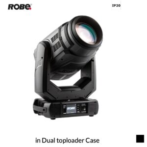 Robe Robin MegaPointe CRMX™ / Horizontal, 6300K in Dual toploader Case, black