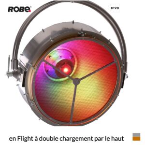Robe PATT 2017, RGBW, 2700K-8000K en Flight à double chargement par le haut, brun argenté doré