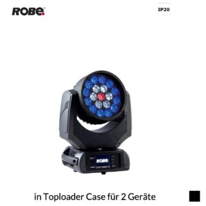 Robe Robin LEDWash 300X, RGBW in Toploader Case für 2 Geräte, schwarz