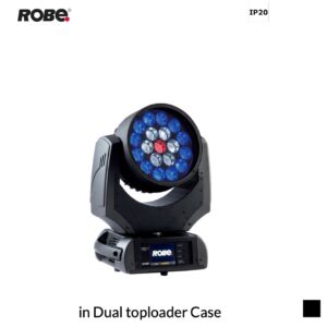 Robe Robin LEDWash 300X CRMX™, RGBW in Dual toploader Case, black