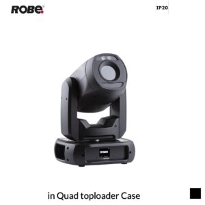 Robe Robin ProMotion, RGB, 3200K-9500K in Quad toploader Case, black