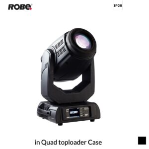 Robe Robin Pointe, 7000K in Quad toploader Case, black