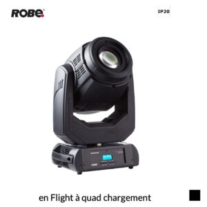 Robe Robin miniPointe, 8000K en Flight à quad chargement, noir