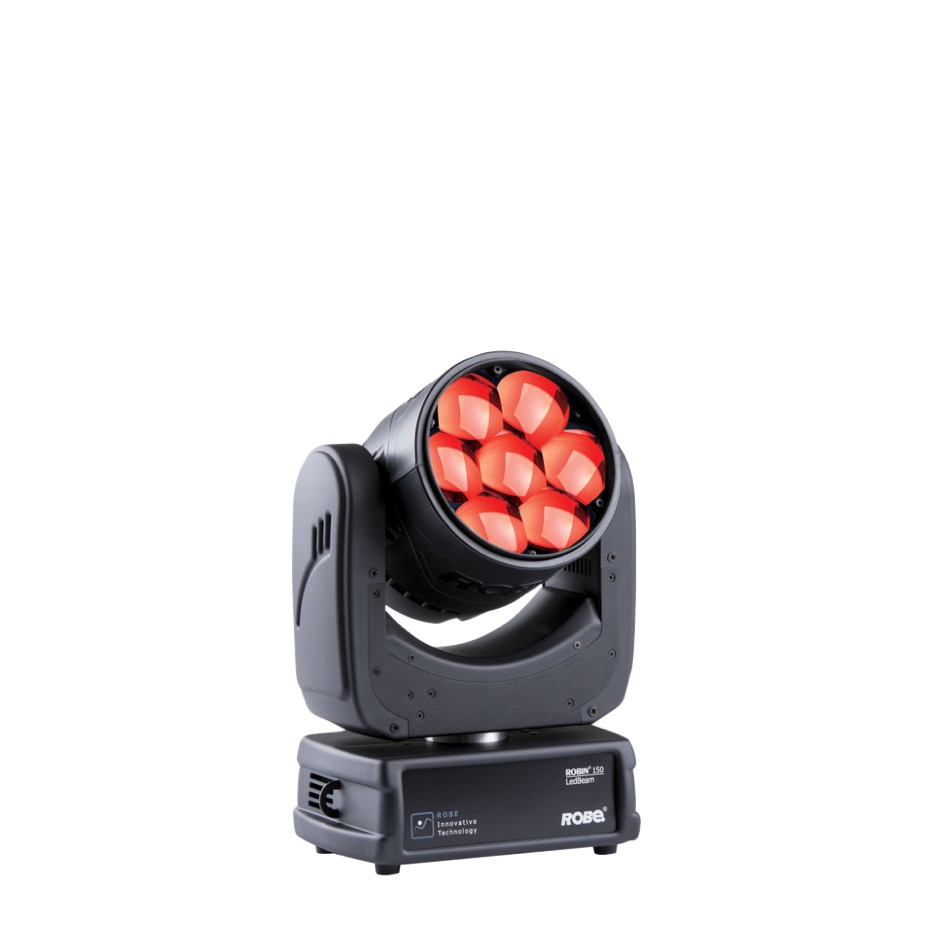 Robe Robin LEDBeam 150 FWQ, RGBA, 2700K-8000K in Toploader Case für 4 Geräte, schwarz – Bild 4