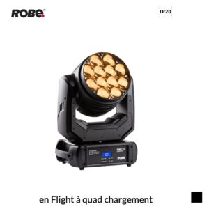 Robe Robin LEDBeam 350 FW, RGBW, 2700K-8000K en Flight à quad chargement, noir