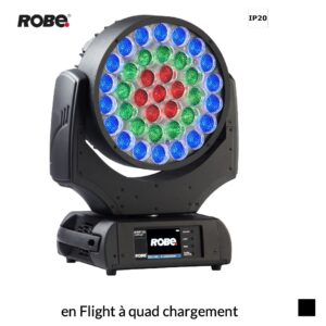 Robe Robin LEDWash 600X, RGBW en Flight à quad chargement, noir