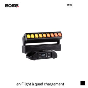 Robe Robin TetraX EP, RGBW, 2700K-8000K en Flight à quad chargement, noir