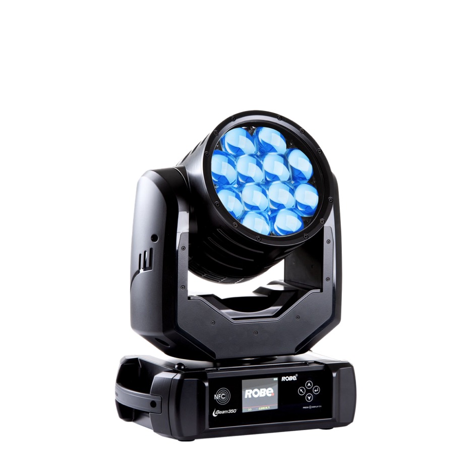 Robe Robin iBeam 350 CRMX™ EP, RGBW, 2700K-8000K in Quad toploader Case, black - Image 2