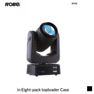Robe Robin Spikie+, RGBW, 2700K-8000K in Eight-pack toploader Case, black