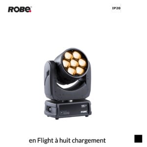 Robe Robin LEDBeam 150 FWQ, RGBA, 2700K-8000K en Flight à huit chargement, noir
