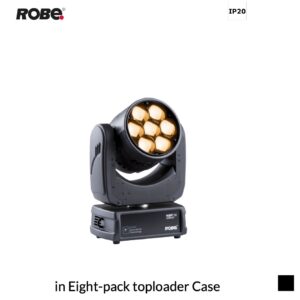 Robe Robin LEDBeam 150, RGBA, 2700K-8000K in Eight-pack toploader Case, black