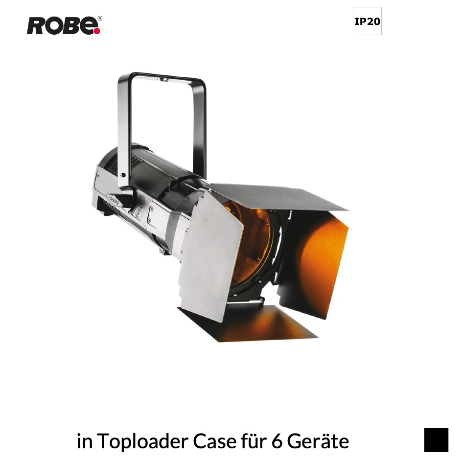 Robe Robin ParFect 150 FWQ, RGBA, 2700K-8000K in Toploader Case für 6 Geräte, schwarz