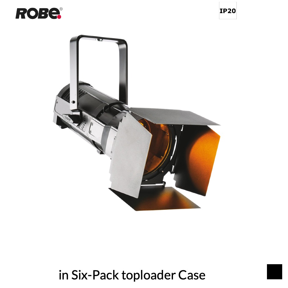 Robe Robin ParFect 150, RGBA, 2700K-8000K in Six-Pack toploader Case, black