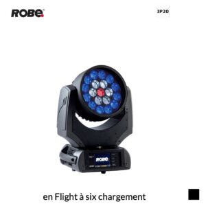 Robe Robin LEDWash 300X CRMX™, RGBW en Flight à six chargement, noir