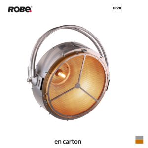 Robe PATT 2013, 3050K en carton, brun argenté doré