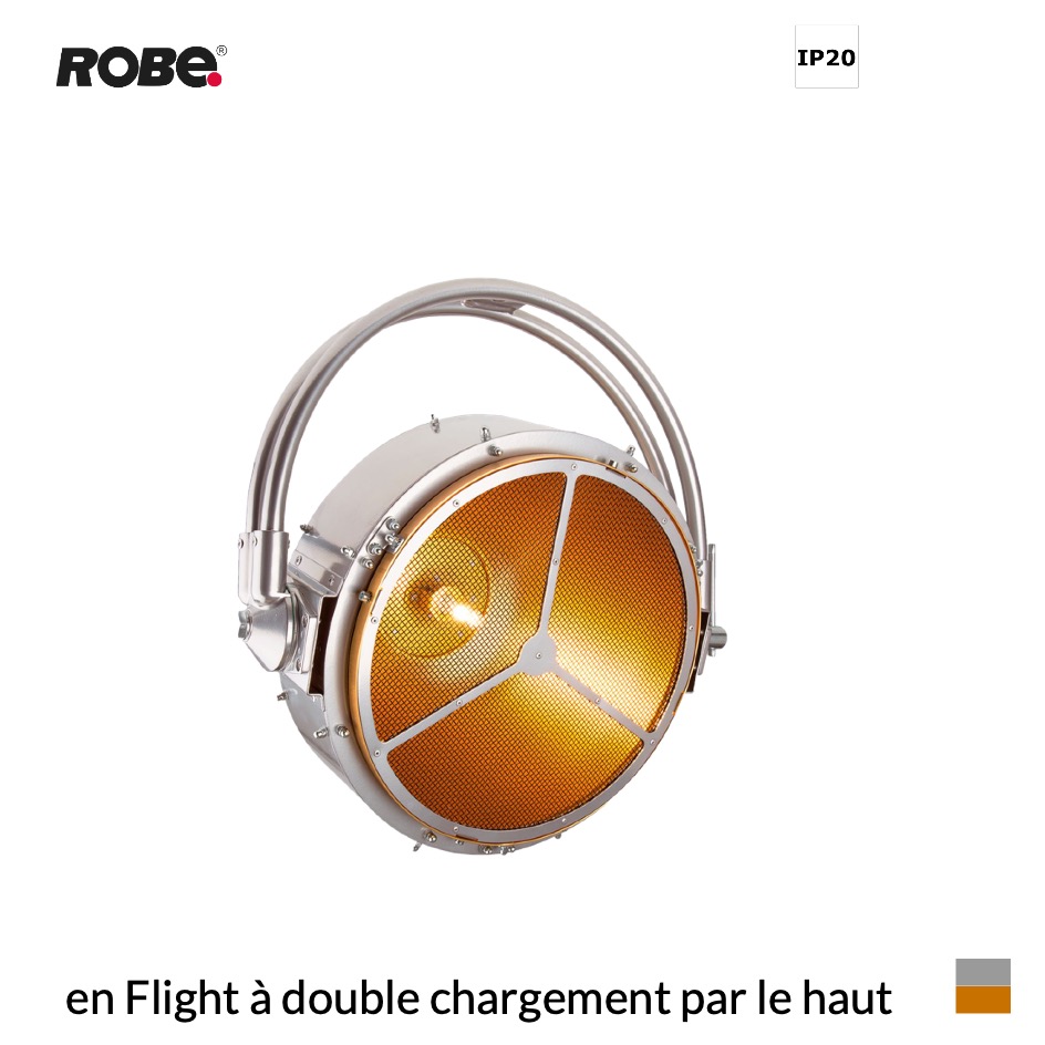 Robe picklePATT, 3050K en Flight à double chargement par le haut, brun argenté doré