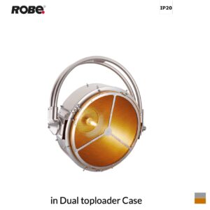 Robe picklePATT, 3050K in Dual toploader Case, silver-gold brown