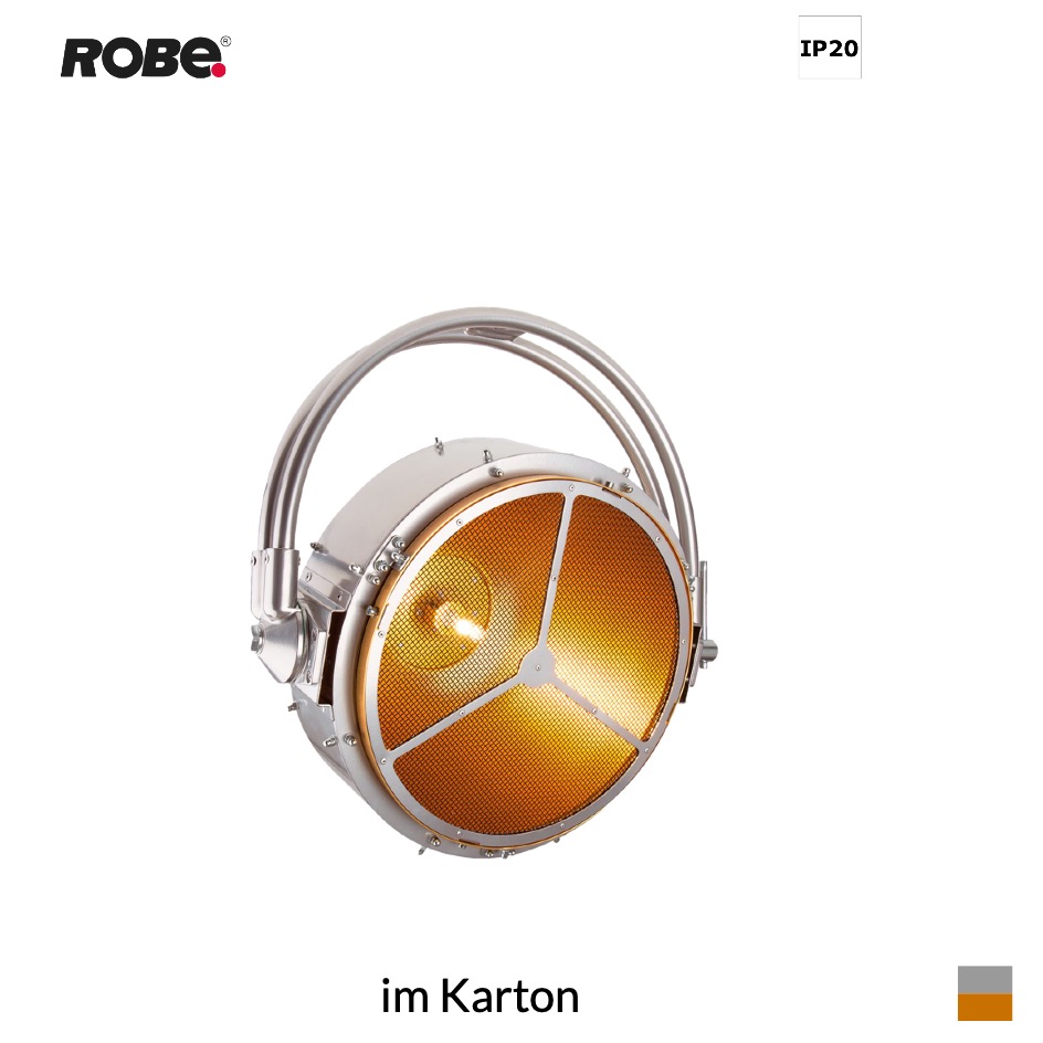 Robe picklePATT ES, 3050K im Karton, silbergoldbraun
