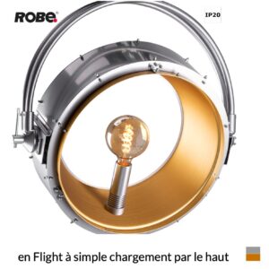 Robe HolyPATT, 1800K en Flight à simple chargement par le haut, brun argenté doré