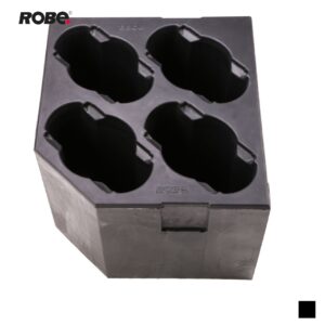 Robe Quad Foam Shell für Robin Spikie, schwarz
