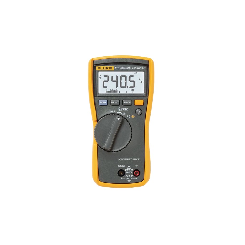 Fluke 113 True effective multimeter VCHECK™, yellowblack - Image 2
