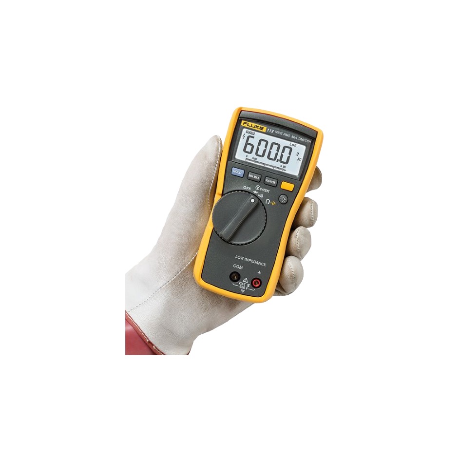 Fluke 113 True effective multimeter VCHECK™, yellowblack - Image 5