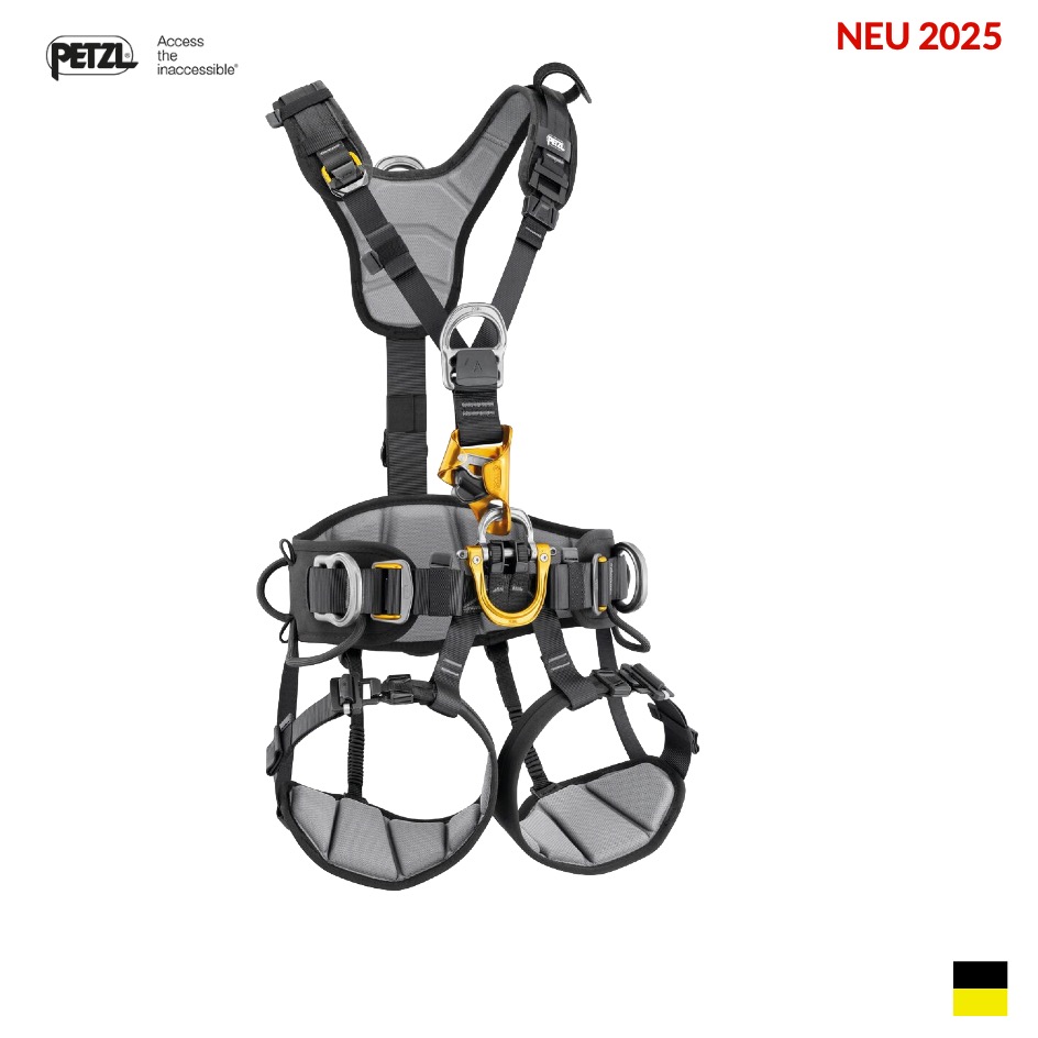 Petzl ASTRO® BOD europäische Ausführung, schwarzgelbVorgänger Typ: C083AA00