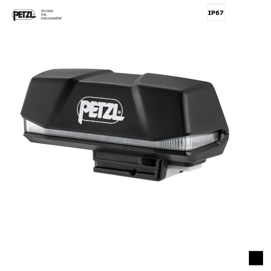 Petzl R1 Lithium-ion battery, 3.7V, 3.2Ah, 11.84Wh, black