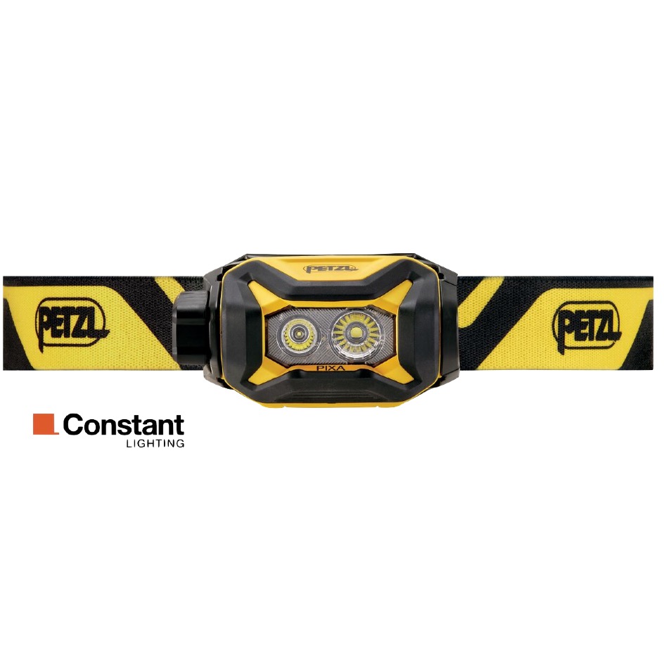 Petzl PIXA® 450 Lumen 3 AAA/LR03-Batterien (incl.), schwarzgelb – Bild 4
