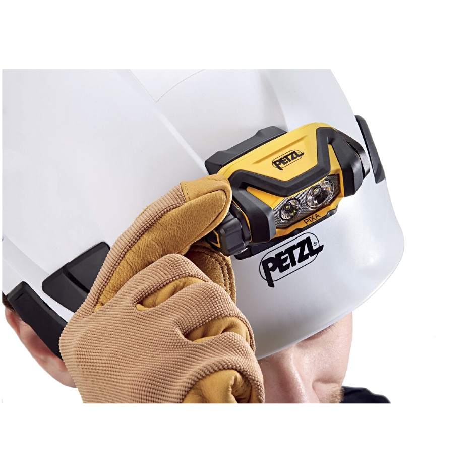Petzl PIXA® 450 Lumen 3 AAA/LR03-Batterien (incl.), schwarzgelb – Bild 5