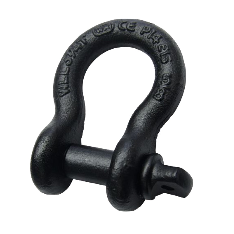 fiRSTstage Schäkel HF 502 S, 3/4 Zoll, 4750kg, 6:1, schwarz – Bild 2