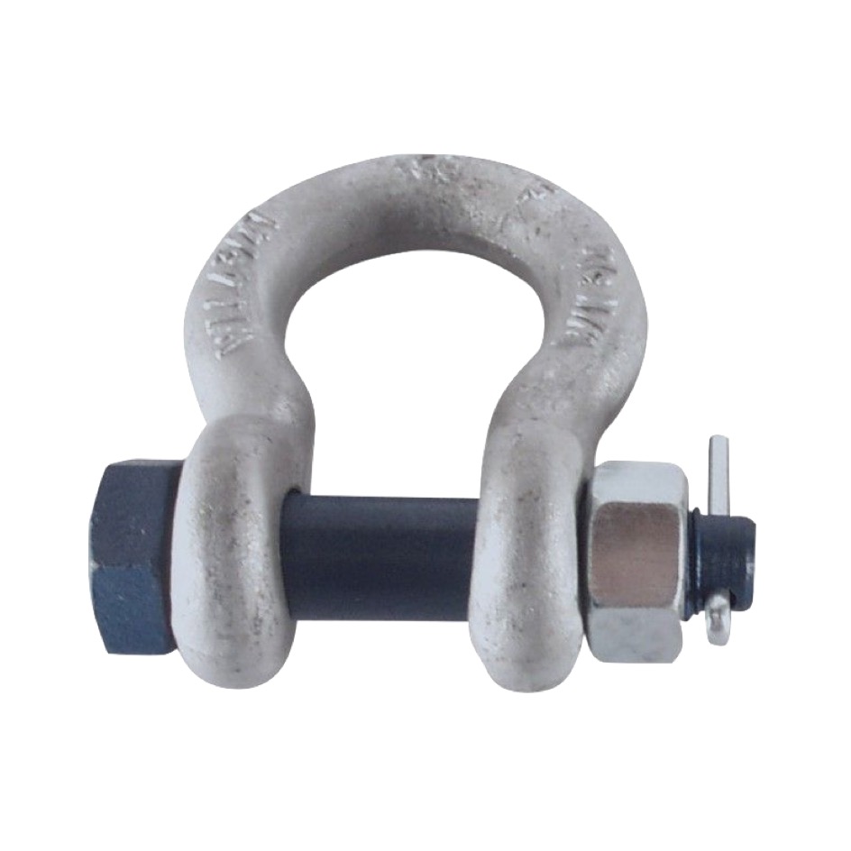 fiRSTstage Schäkel mit Splint HF 506 S, 2 1/2 Zoll, 55000kg, 6:1, verzinkt – Bild 2