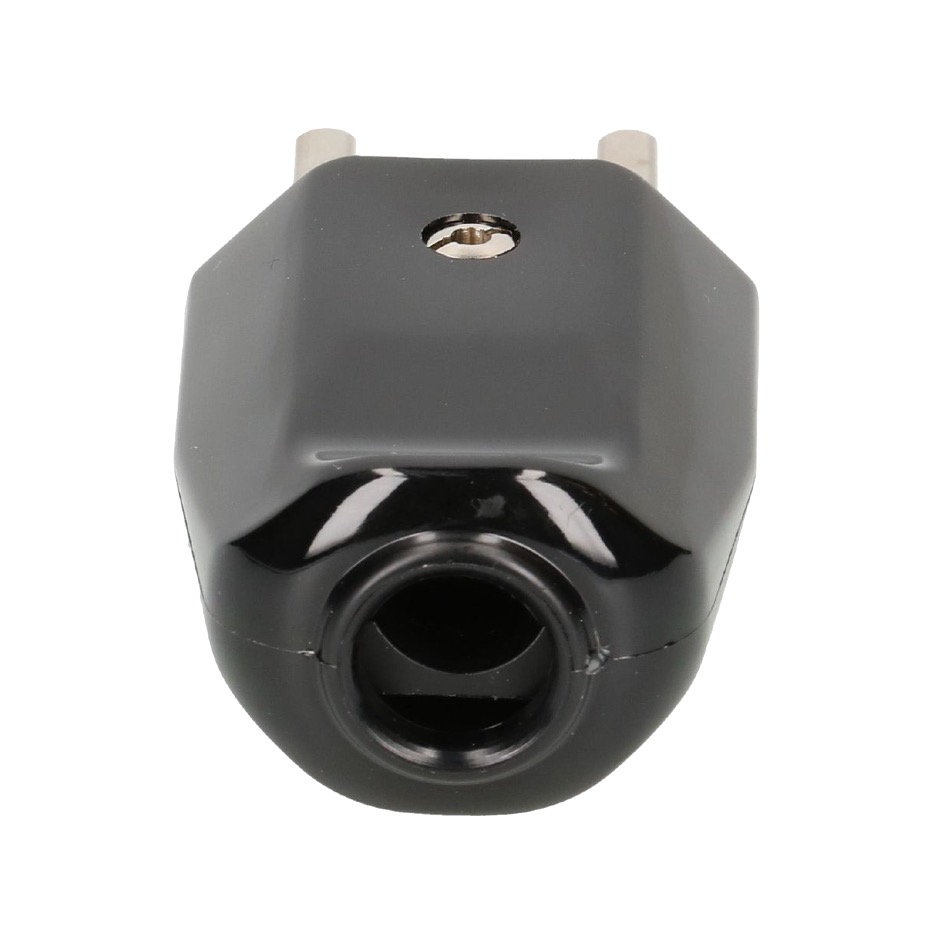 Max Hauri TH T23, LNPE Kabelstecker, Schraubkontakt, schwarz – Bild 4