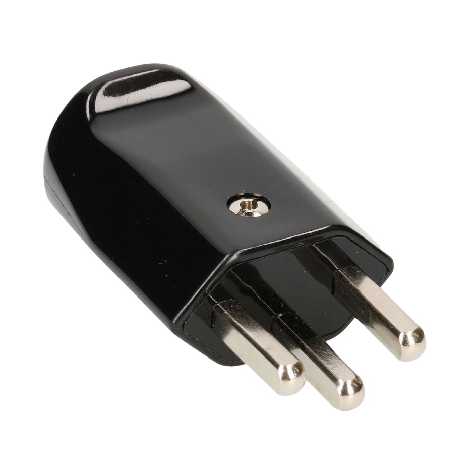 Max Hauri TH T23, LNPE Kabelstecker, Schraubkontakt, schwarz – Bild 5