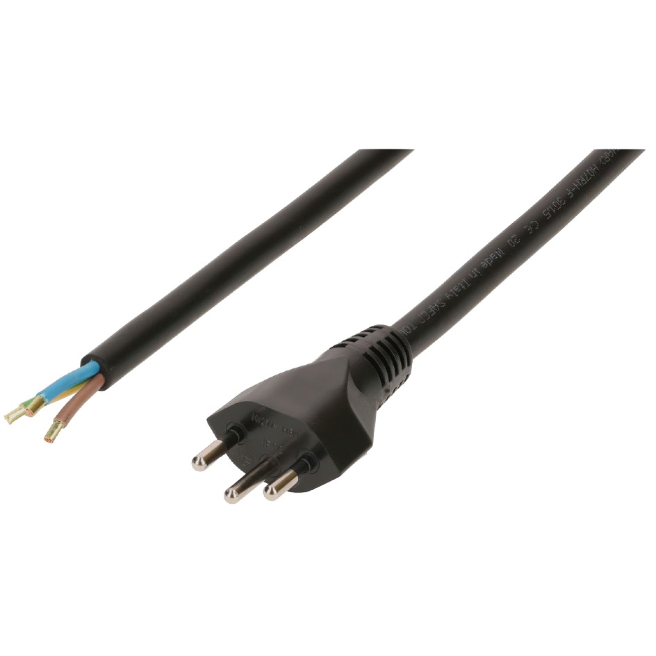 Max Hauri Kabel T12 » o. E., H07RN-F 3G1.5, schwarz – Bild 2
