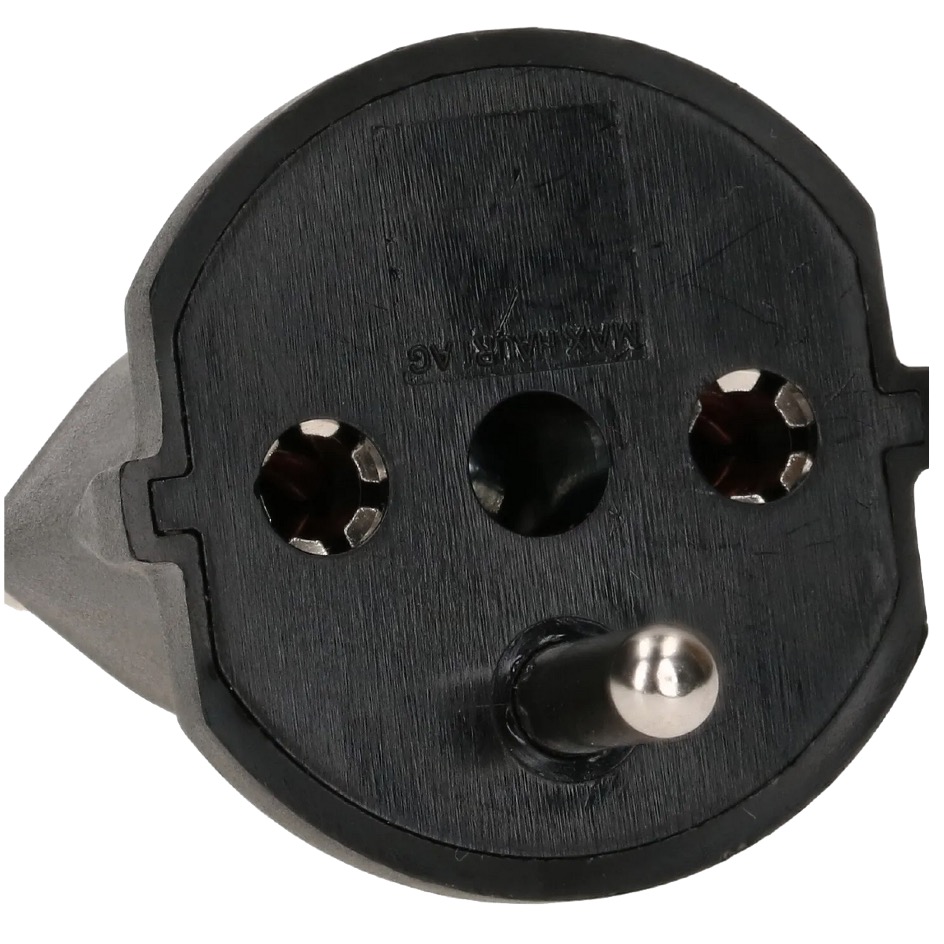 Max Hauri Fixed adapter T23 » Schuko Typ F, black - Image 7