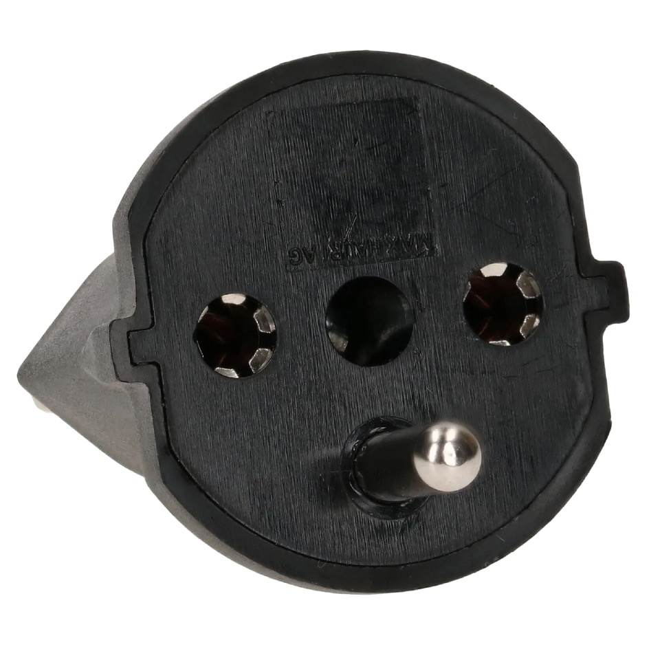 Max Hauri Fixed adapter T23 » Schuko Typ F, black - Image 8