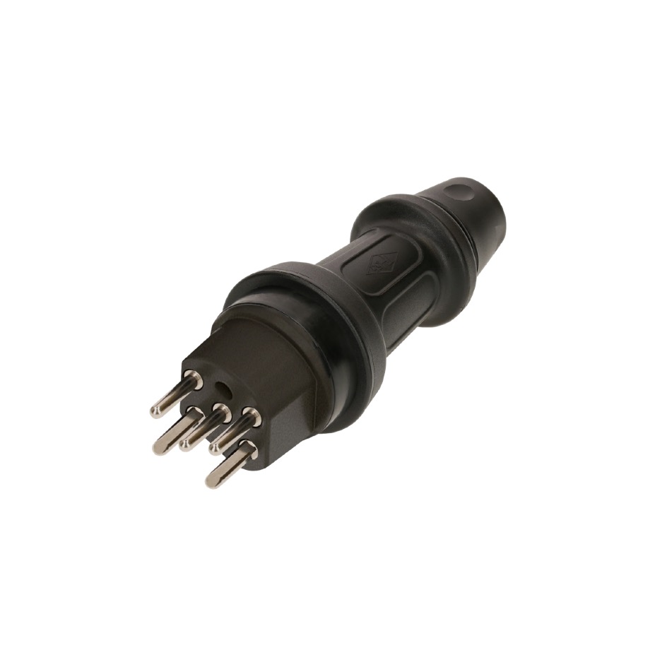 Max Hauri TH55 T15, 3LNPE Fiche de câble, Contact à vis, noir – Image 2
