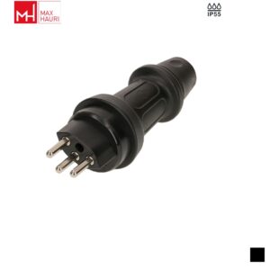 Max Hauri TH55 T23, LNPE Cable plug, Screw contact, black