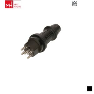 Max Hauri TH55 T25, 3LNPE Cable plug, Screw contact, black