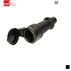 Max Hauri TH55 T13, LNPE Cable socket, Screw contact, black
