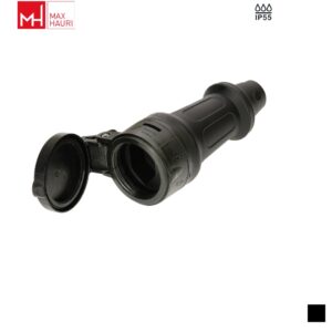 Max Hauri TH55 T23, LNPE Cable socket, Screw contact, black